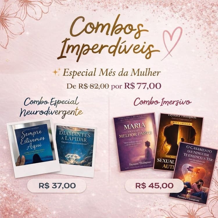 Capa do combo  mes da mulher