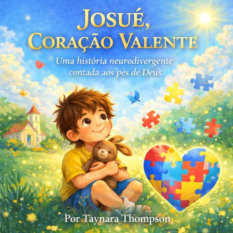 Capa do livro Josué Coração Valente